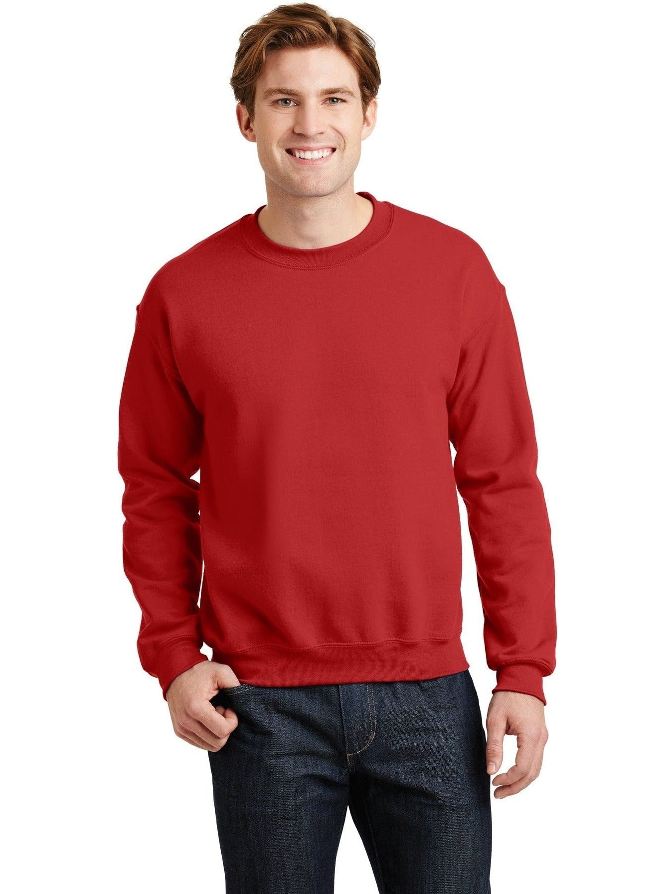 no-logo OUTLET-Gildan Blend Crewneck Sweatshirt-Regular-Gildan-Thread Logic