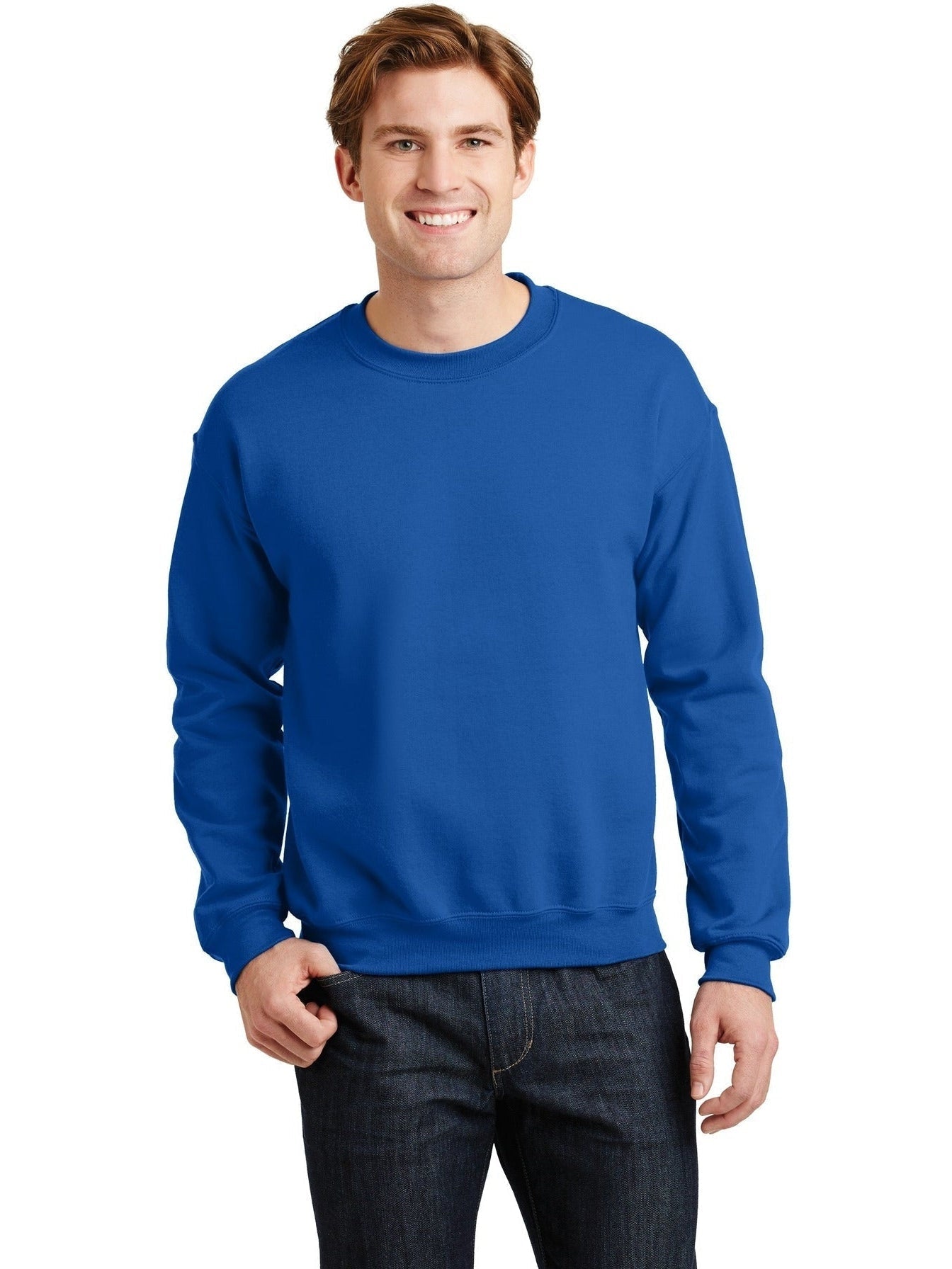 no-logo OUTLET-Gildan Blend Crewneck Sweatshirt-Regular-Gildan-Thread Logic