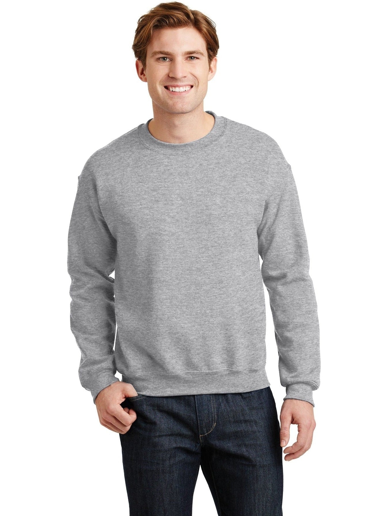 no-logo OUTLET-Gildan Blend Crewneck Sweatshirt-Regular-Gildan-Thread Logic