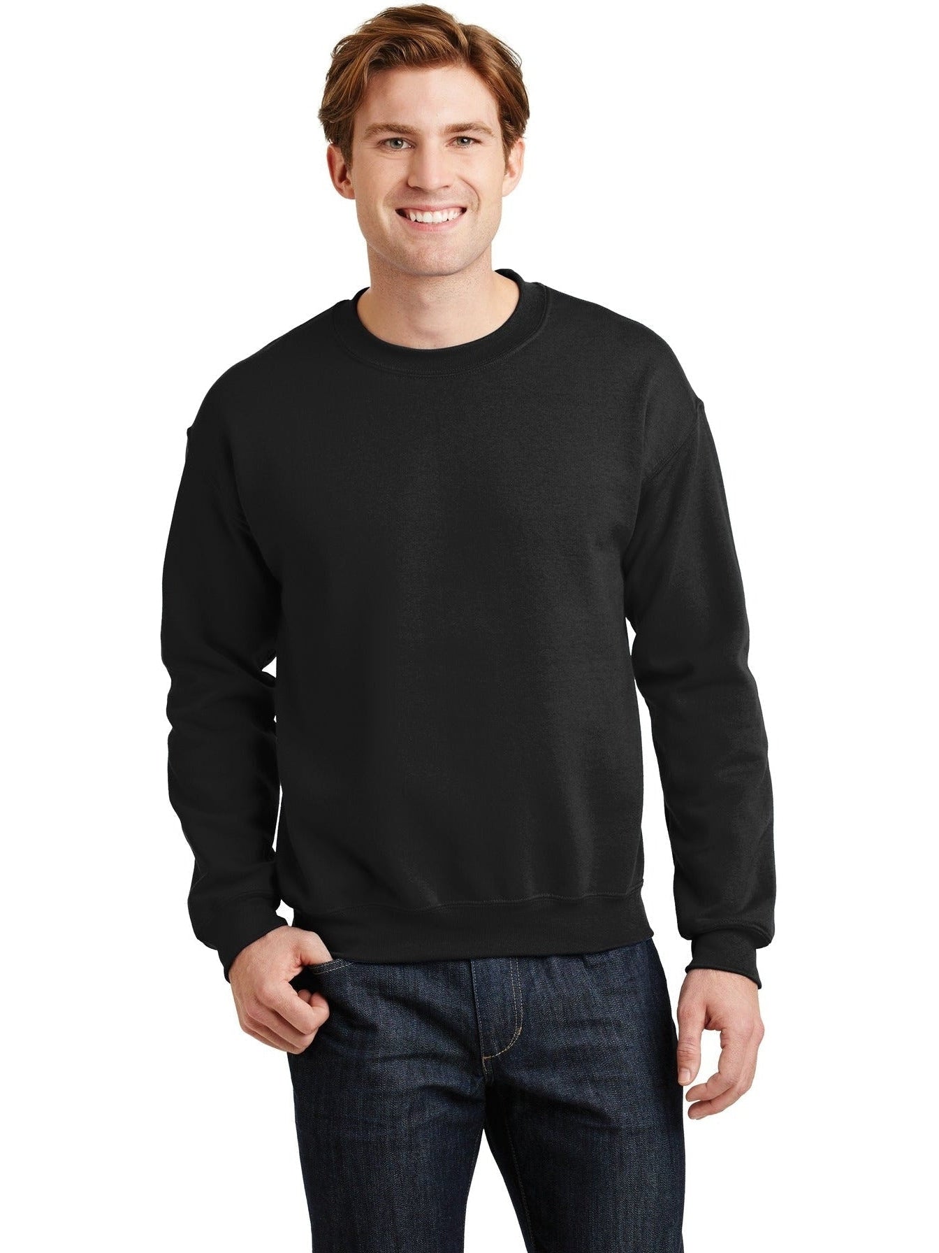 no-logo OUTLET-Gildan Blend Crewneck Sweatshirt-Regular-Gildan-Thread Logic
