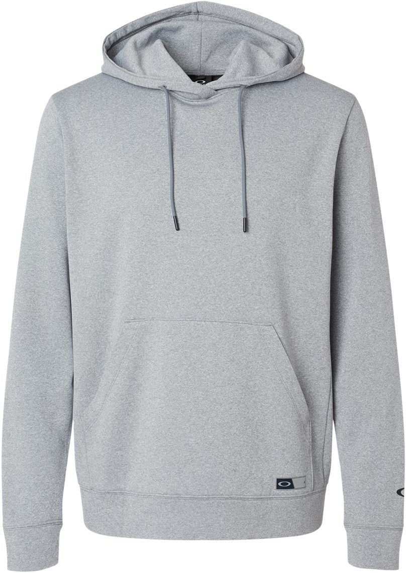 Oakley Team Issue Hydrolix Hooded Sweatshirt-Apparel-Oakley-New Granite Heather-S-Thread Logic