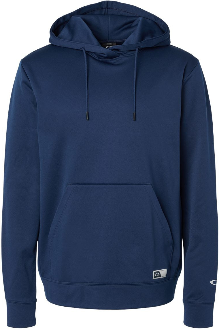 Oakley Team Issue Hydrolix Hooded Sweatshirt-Apparel-Oakley-Team Navy-S-Thread Logic