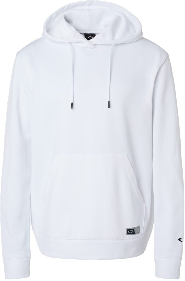 Oakley Team Issue Hydrolix Hooded Sweatshirt-Apparel-Oakley-White-S-Thread Logic