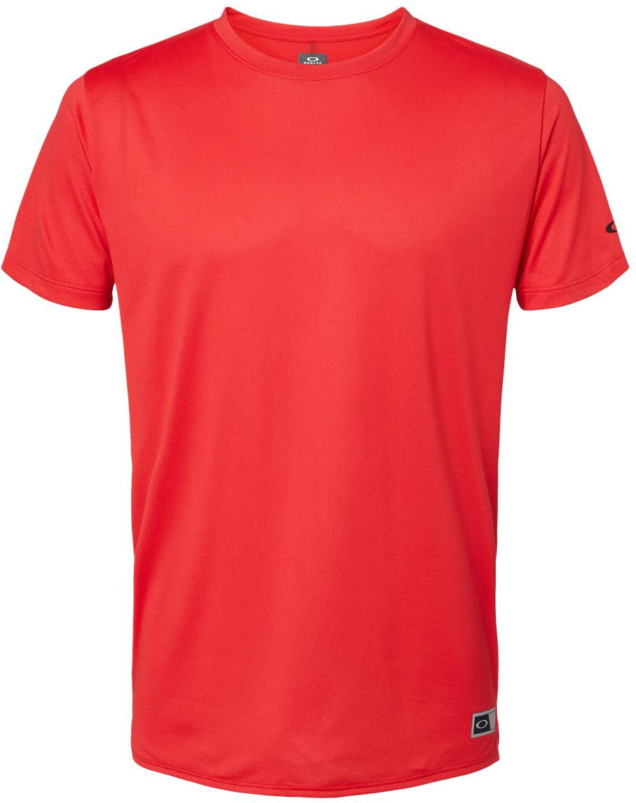 Oakley Team Issue Hydrolix T-Shirt-Apparel-Oakley-Team Red-S-Thread Logic