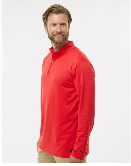 no-logo Oakley Team Issue Podium Quarter-Zip Pullover-Apparel-Oakley-Thread Logic