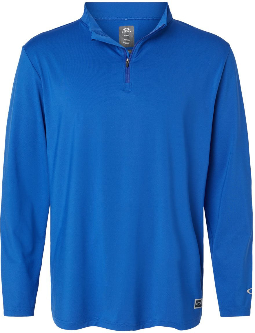 Oakley Team Issue Podium Quarter-Zip Pullover-Apparel-Oakley-Team Royal-S-Thread Logic
