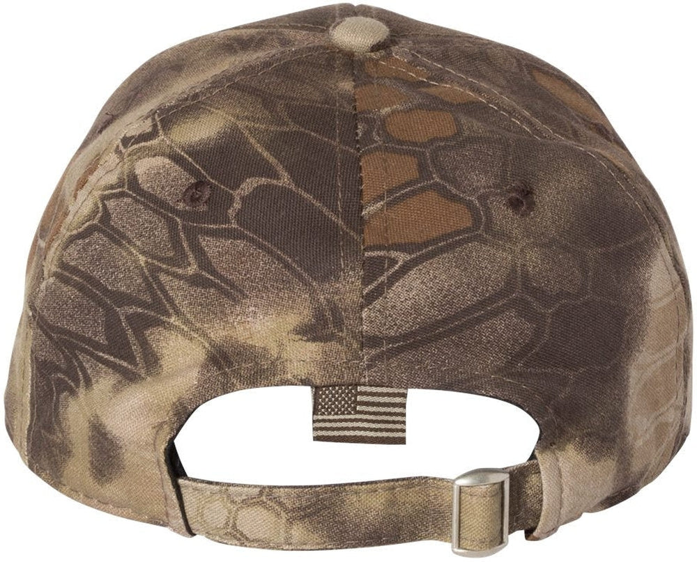 no-logo Outdoor Cap Camo Cap with Flag Visor-Caps-Outdoor Cap-Kryptek Highlander-OSFA-Thread Logic