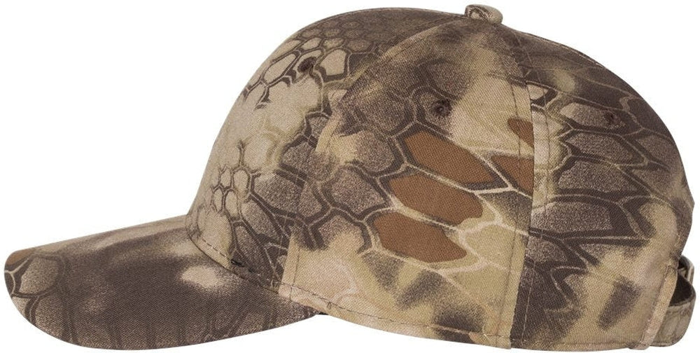 no-logo Outdoor Cap Camo Cap with Flag Visor-Caps-Outdoor Cap-Kryptek Highlander-OSFA-Thread Logic