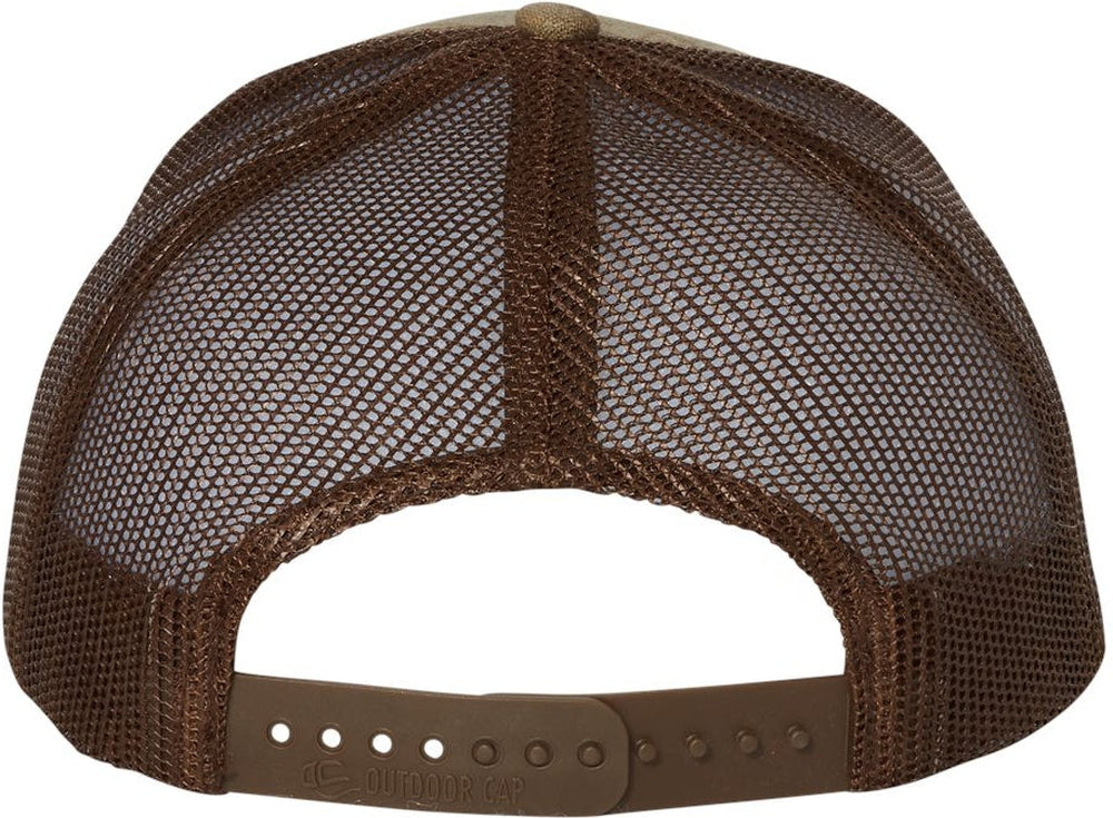 no-logo Outdoor Cap Modern Trucker Cap-Headwear-Outdoor Cap-Thread Logic