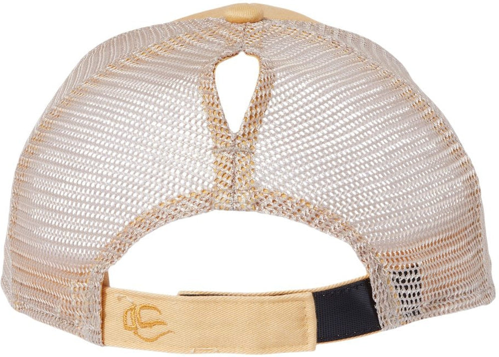 no-logo Outdoor Cap Ponytail Mesh-Back Cap-Headwear-Outdoor Cap-Thread Logic