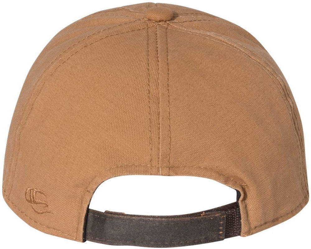 no-logo Outdoor Cap Weathered Canvas Crown Cap with Contrast-Color Visor-Caps-Outdoor Cap-DUK Brown/Brown-OSFA-Thread Logic