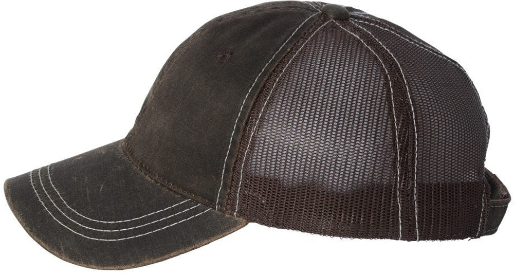 no-logo Outdoor Cap Weathered Mesh-Back Cap-Headwear-Outdoor Cap-Thread Logic