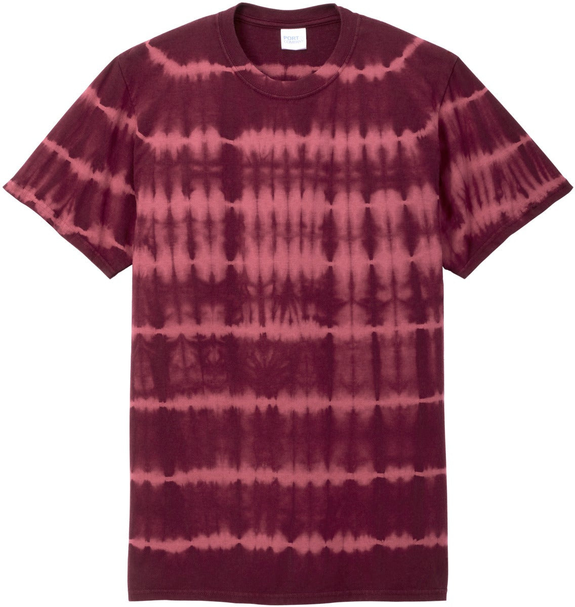 Port & Company Allover Stripe Tie-Dye Tee