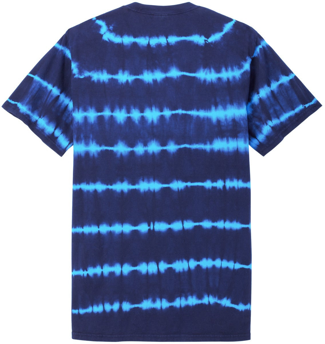 no-logo Port & Company Allover Stripe Tie-Dye Tee-Port & Company-Thread Logic