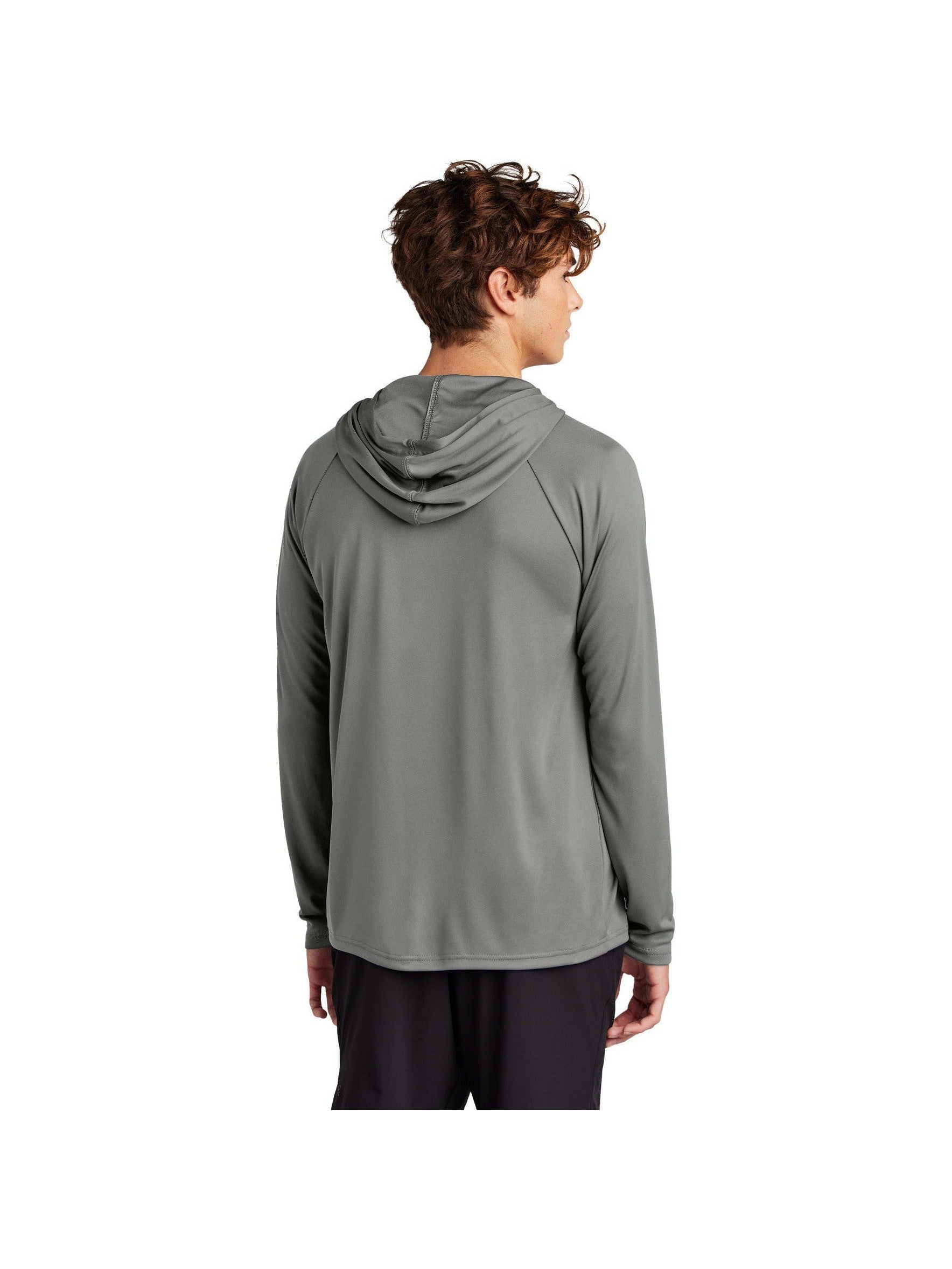 no-logo Port & Company Performance Pullover Hooded Tee-Port & Company-Thread Logic