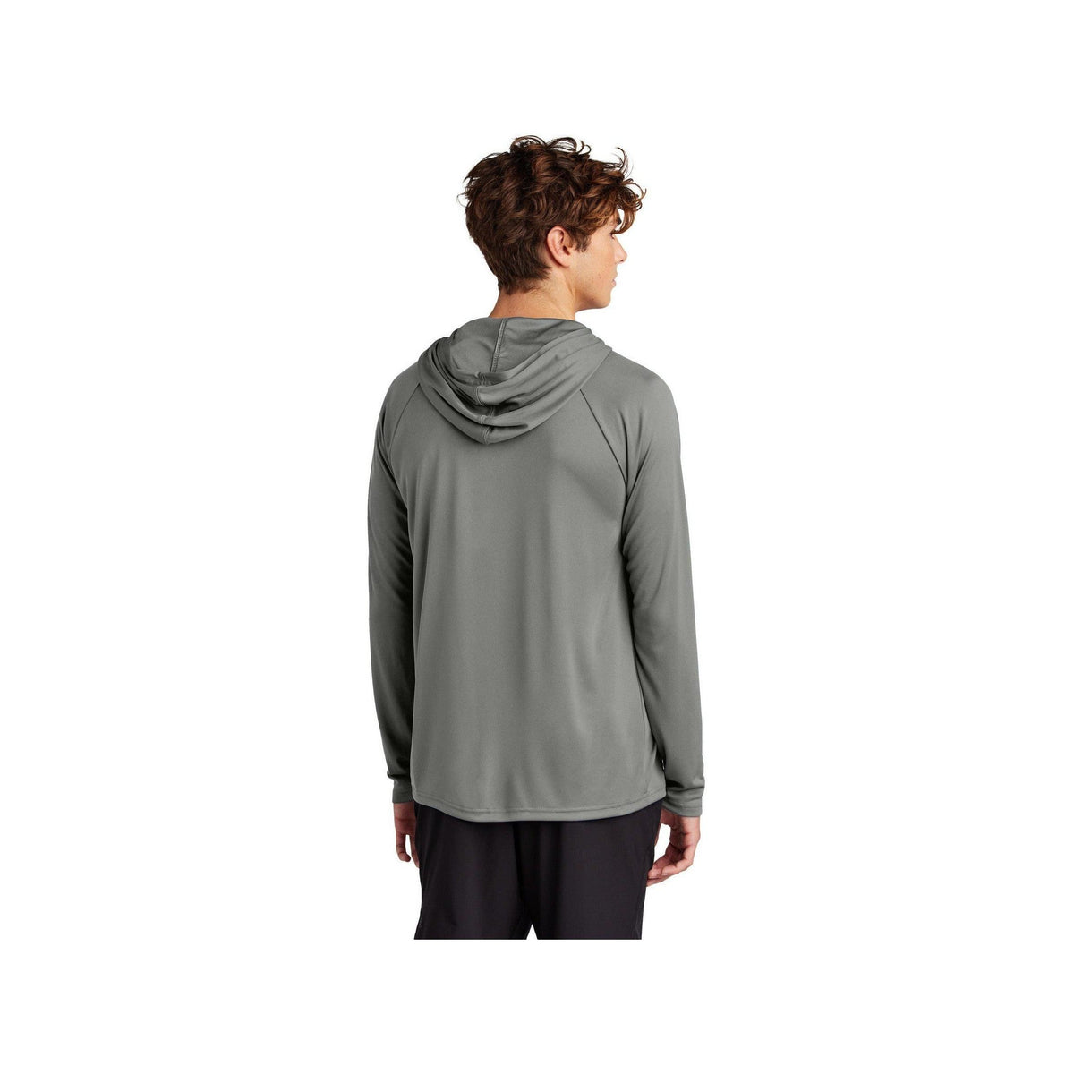 no-logo Port & Company Performance Pullover Hooded Tee-Port & Company-Thread Logic