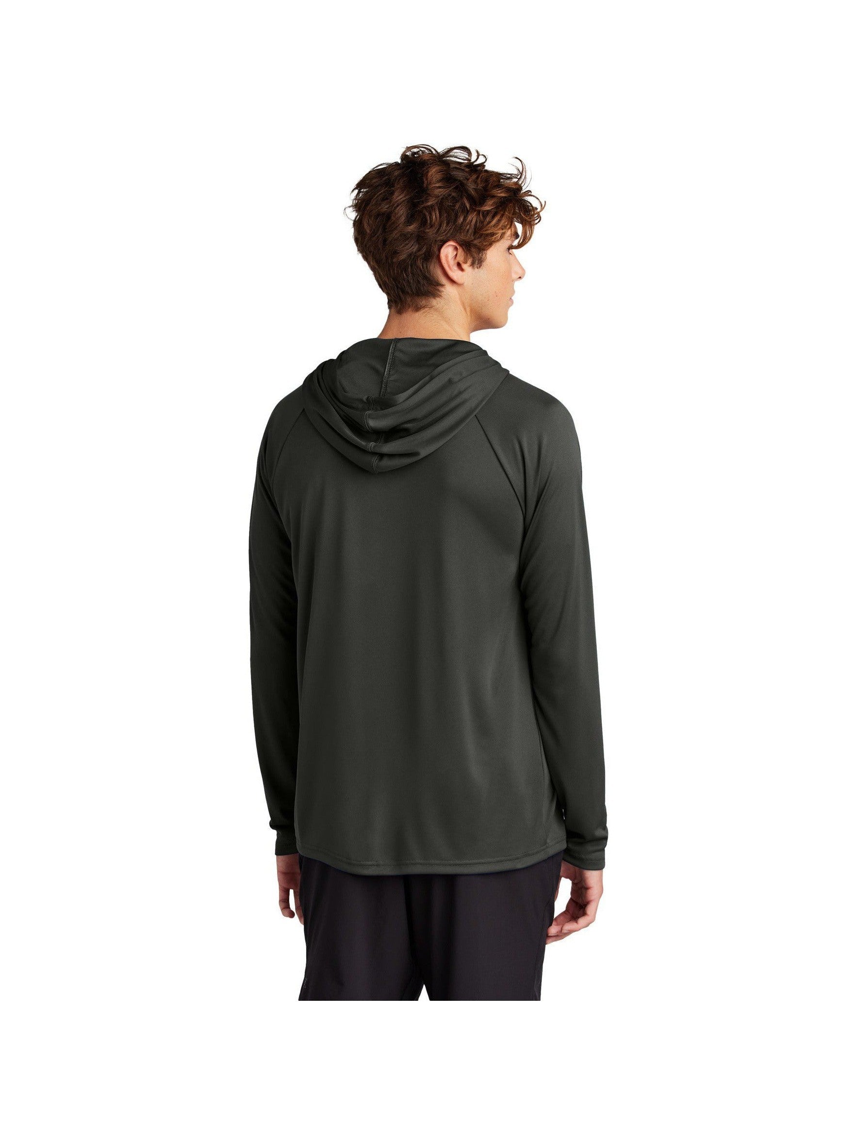 no-logo Port & Company Performance Pullover Hooded Tee-Port & Company-Thread Logic