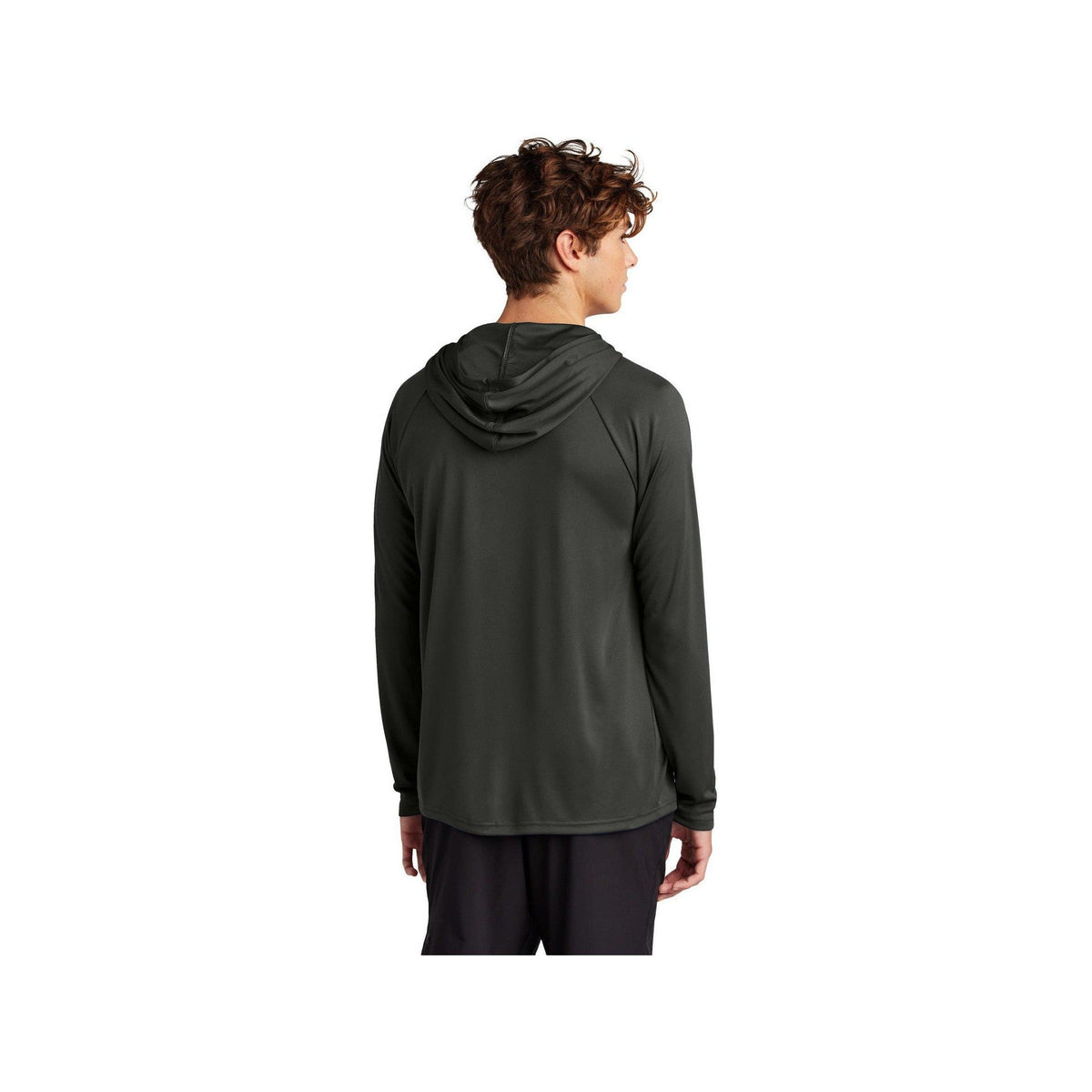 no-logo Port & Company Performance Pullover Hooded Tee-Port & Company-Thread Logic