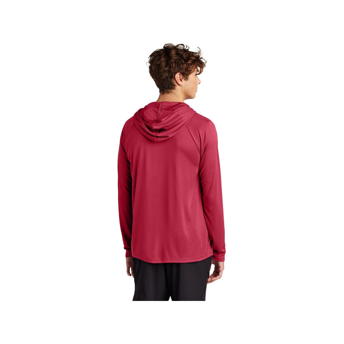 no-logo Port & Company Performance Pullover Hooded Tee-Port & Company-Thread Logic