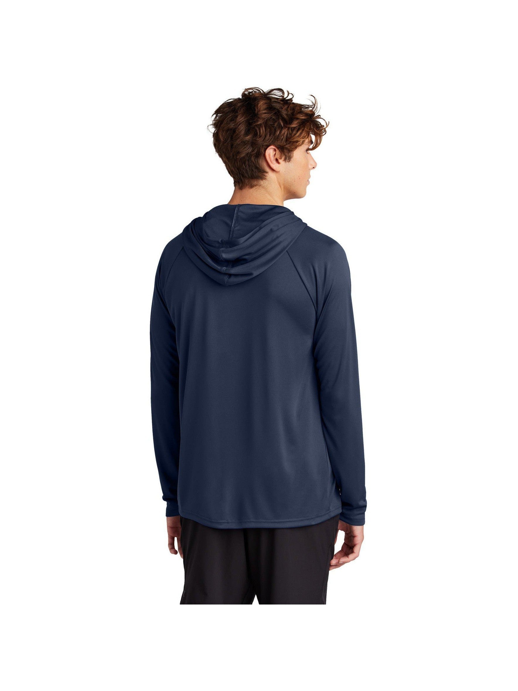 no-logo Port & Company Performance Pullover Hooded Tee-Port & Company-Thread Logic
