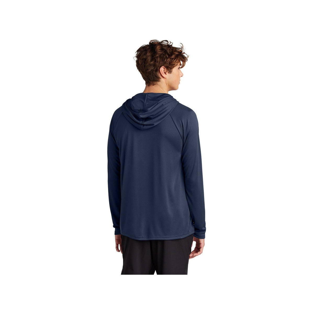 no-logo Port & Company Performance Pullover Hooded Tee-Port & Company-Thread Logic