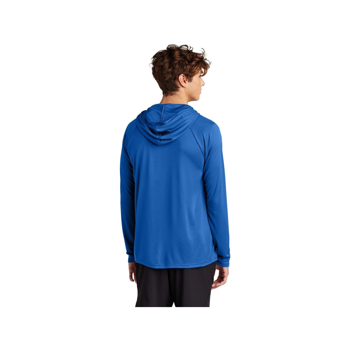 no-logo Port & Company Performance Pullover Hooded Tee-Port & Company-Thread Logic