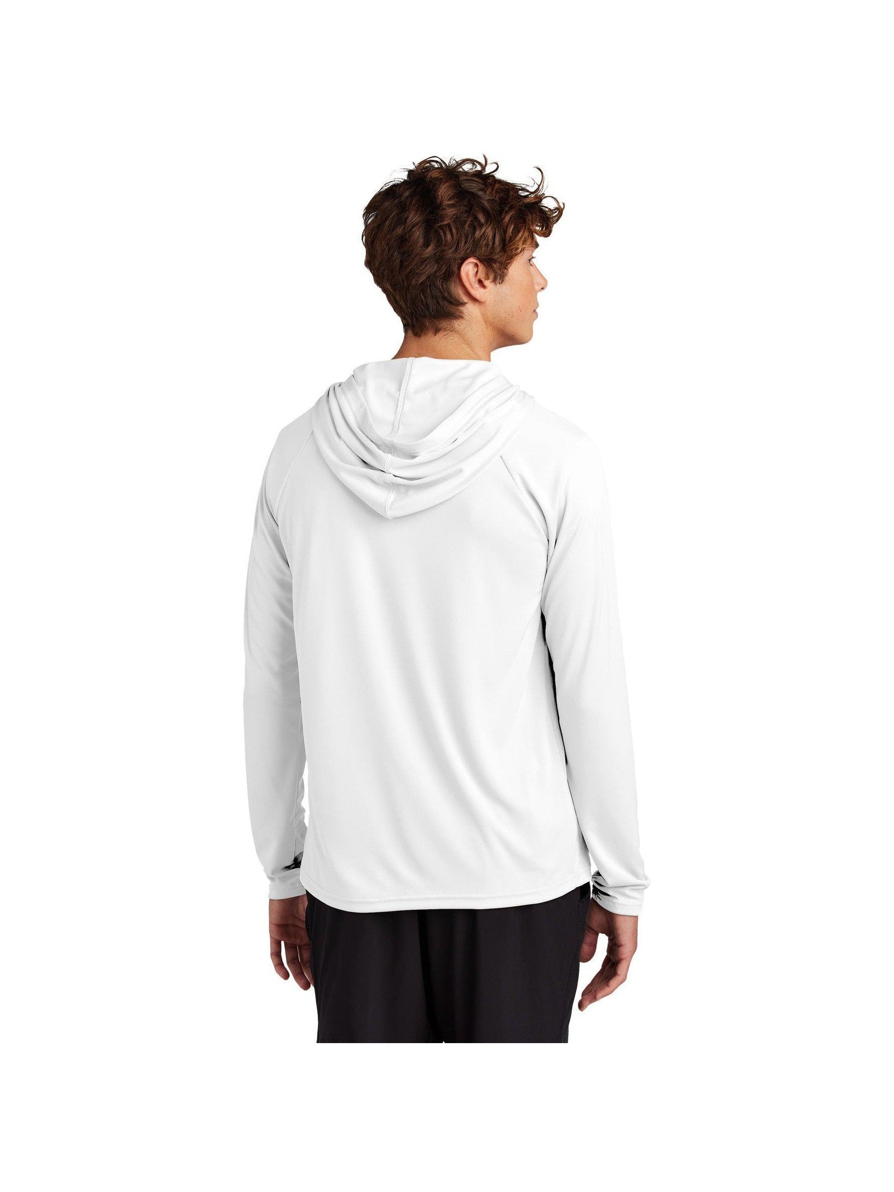 no-logo Port & Company Performance Pullover Hooded Tee-Port & Company-Thread Logic