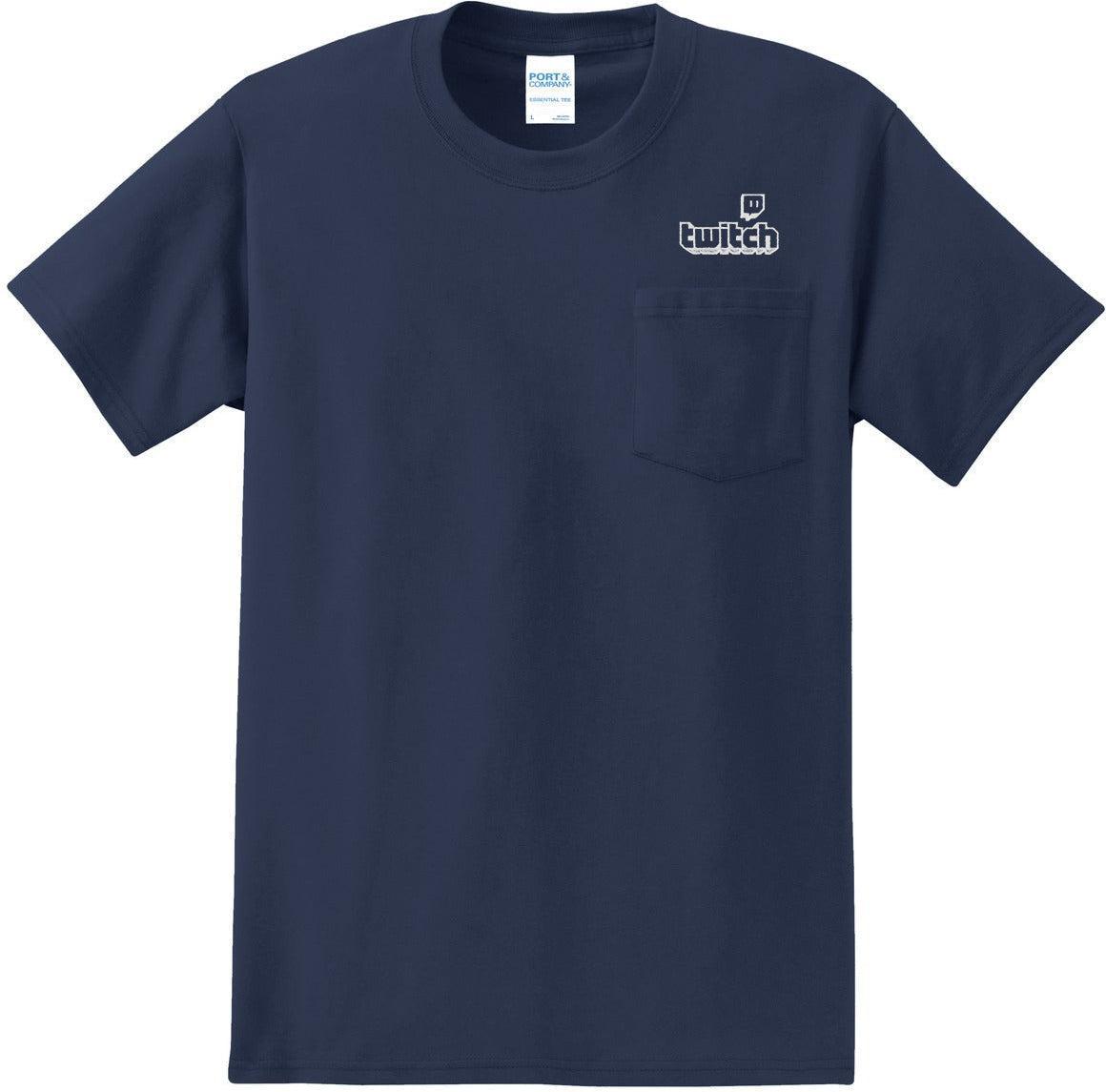 Port & Company Men's Tall Essential Pocket T-Shirt (PC61PT) - Super Soft Heavyweight Tee - View #12