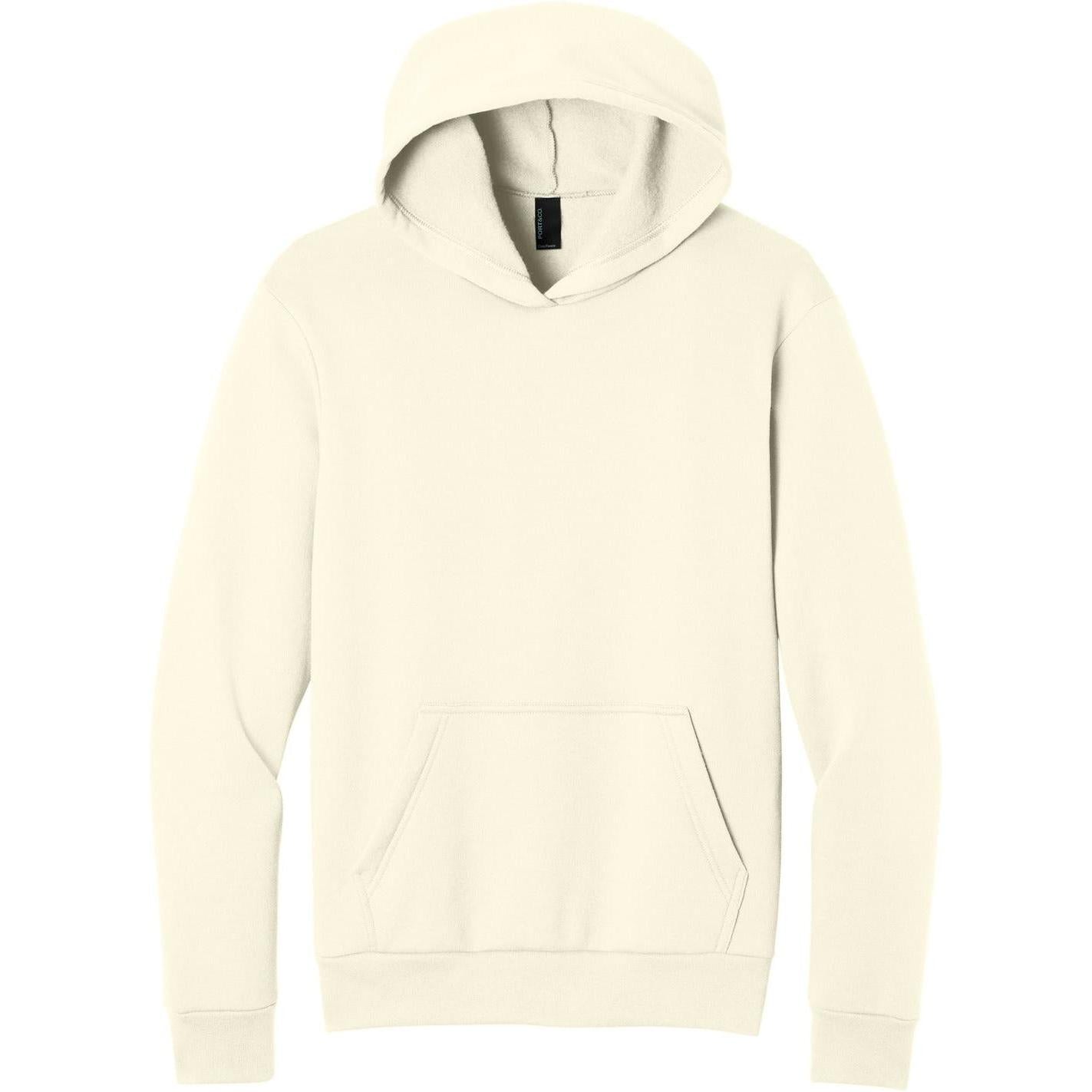Port & Company Easy Fleece Pullover Hooded Sweatshirt