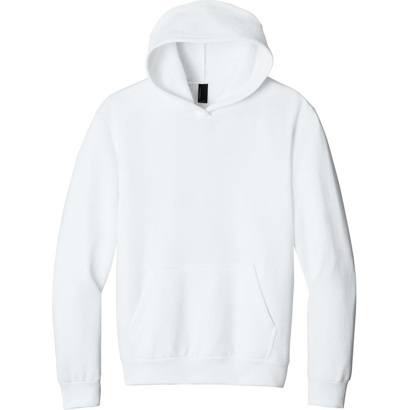 Port & Company Easy Fleece Pullover Hooded Sweatshirt