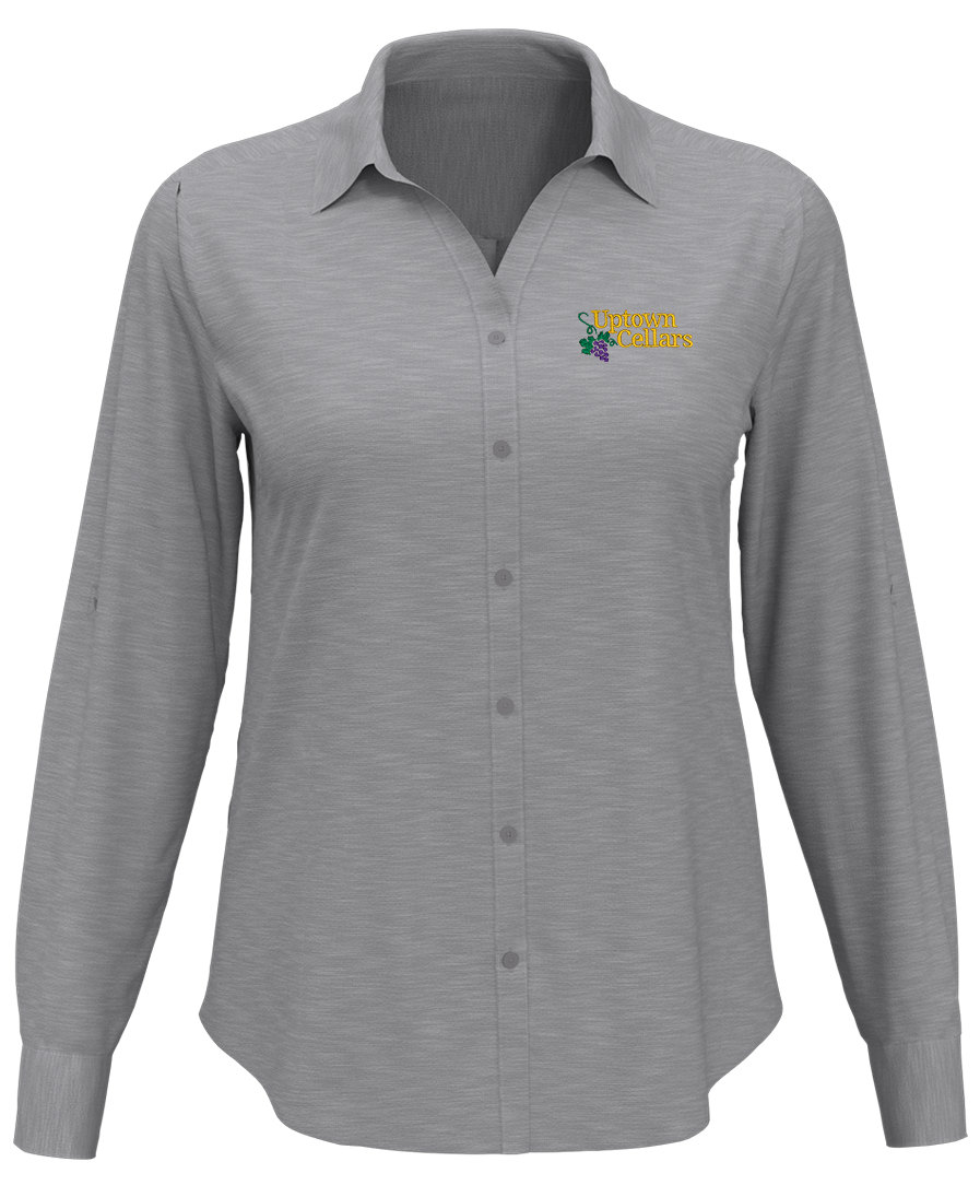Perry Ellis PEW107 Shirt with Custom Embroidery Perry Ellis PEW107 Shirt with Custom Embroidery