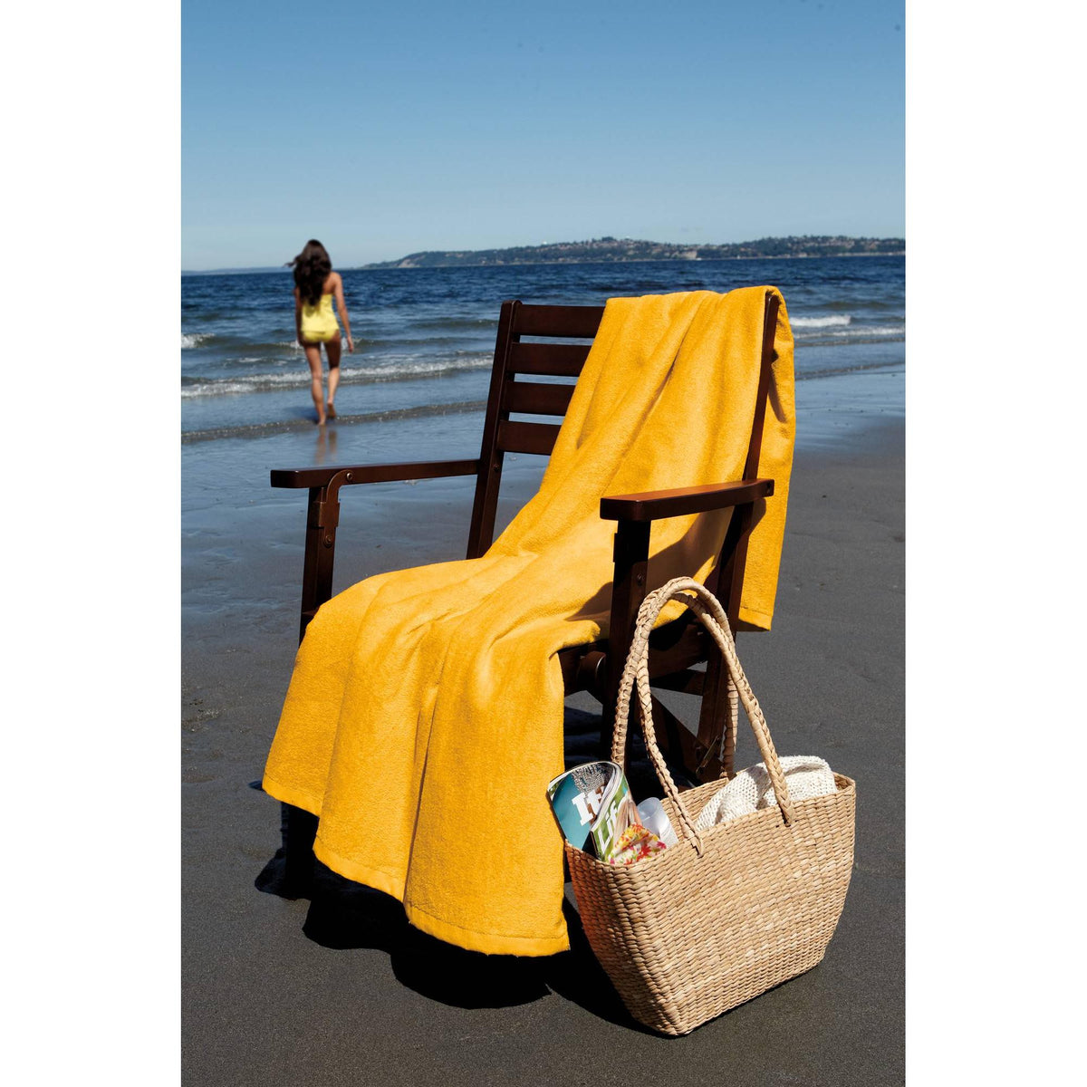 no-logo Port Authority Beach Towel-Regular-Port Authority-Thread Logic