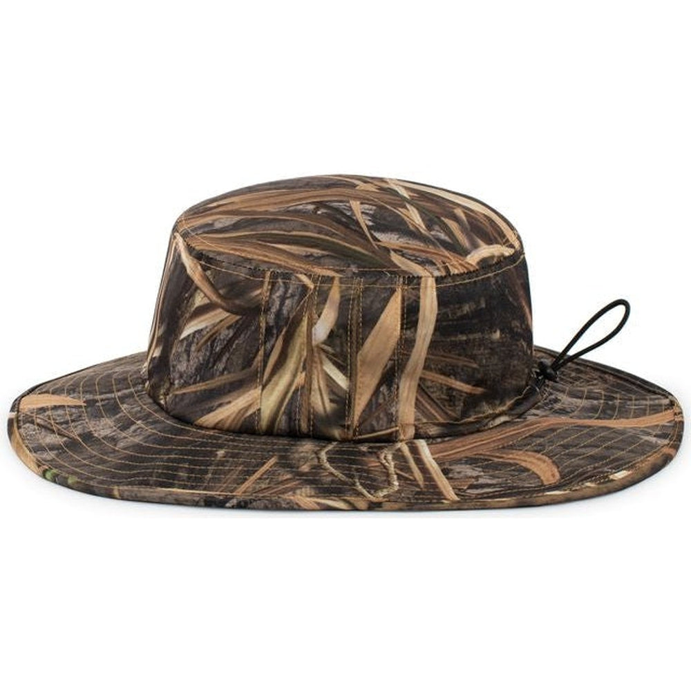 no-logo Pacific Headwear Active Sport Mossy Oak Camo Boonie-Caps-Pacific Headwear-Thread Logic