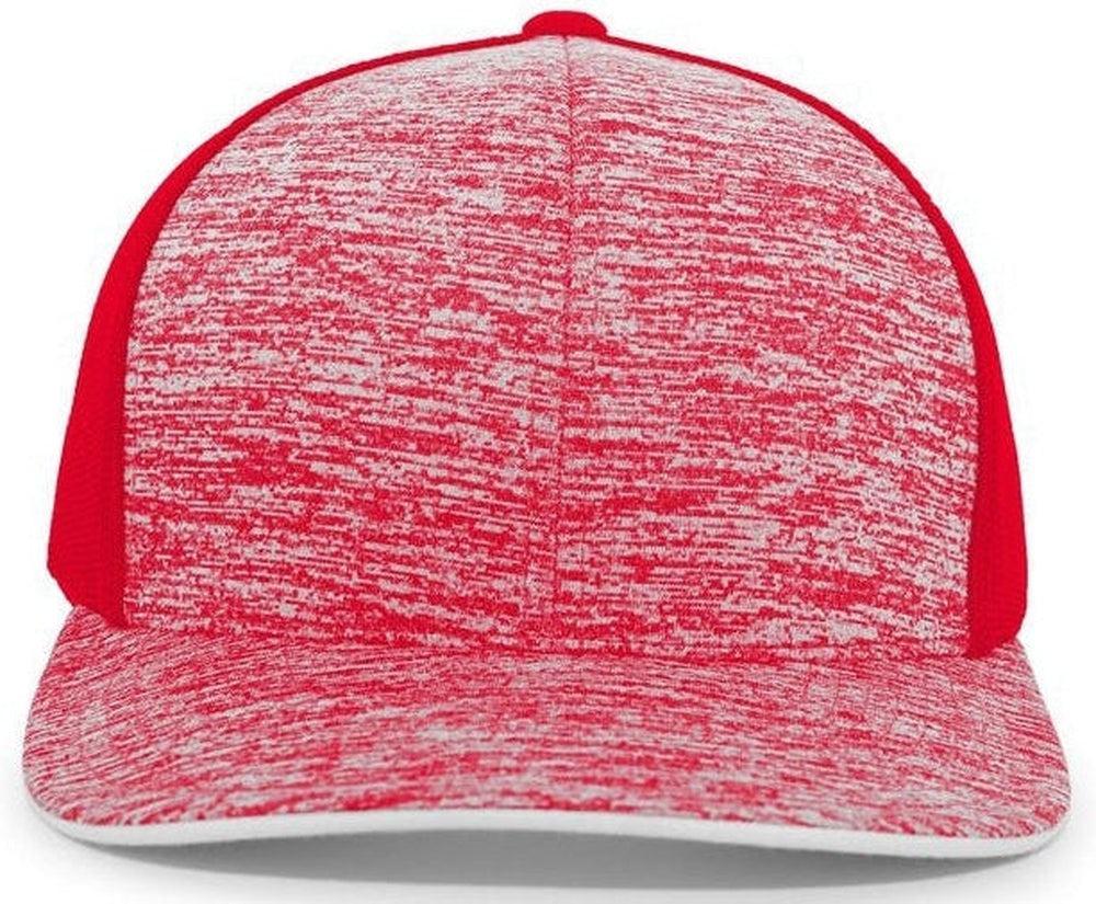 Pacific Headwear Aggressive Heather Trucker Snapback Cap