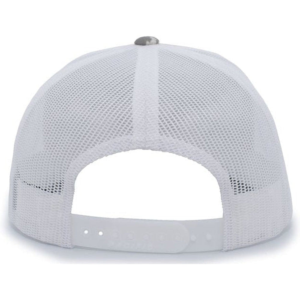 no-logo Pacific Headwear Camo Snapback Trucker Cap-Caps-Pacific Headwear-Thread Logic