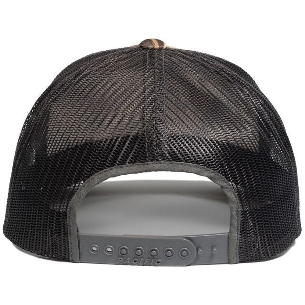 no-logo Pacific Headwear Camo Snapback Trucker Cap-Caps-Pacific Headwear-Thread Logic