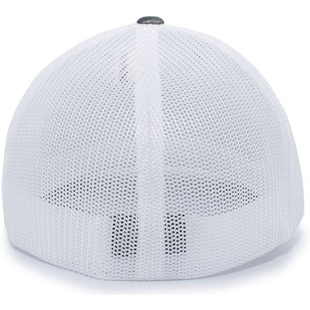 no-logo Pacific Headwear Camo Trucker Flexfit Cap-Caps-Pacific Headwear-Thread Logic