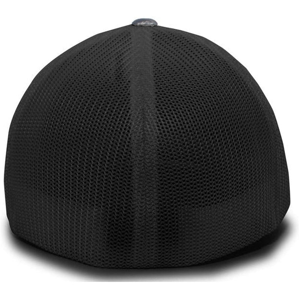 no-logo Pacific Headwear Camo Trucker Flexfit Cap-Caps-Pacific Headwear-Thread Logic