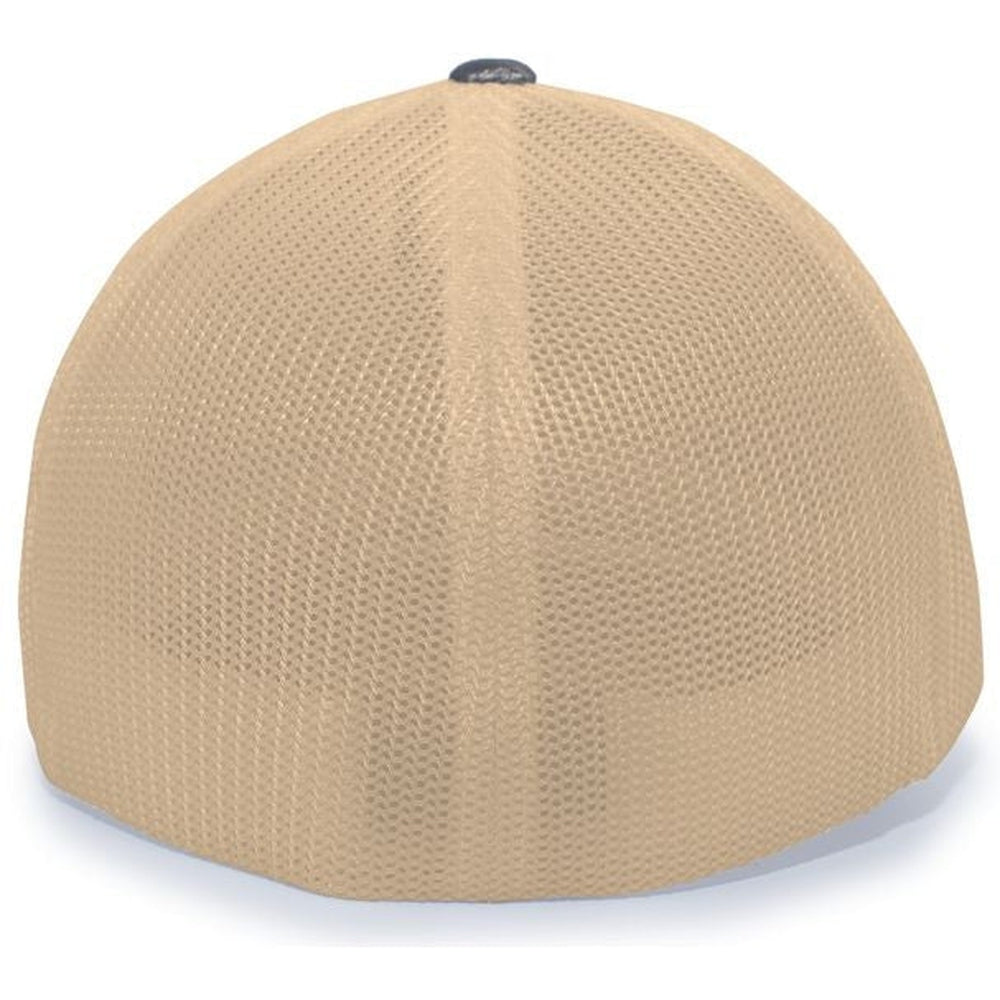 no-logo Pacific Headwear Camo Trucker Flexfit Cap-Caps-Pacific Headwear-Thread Logic