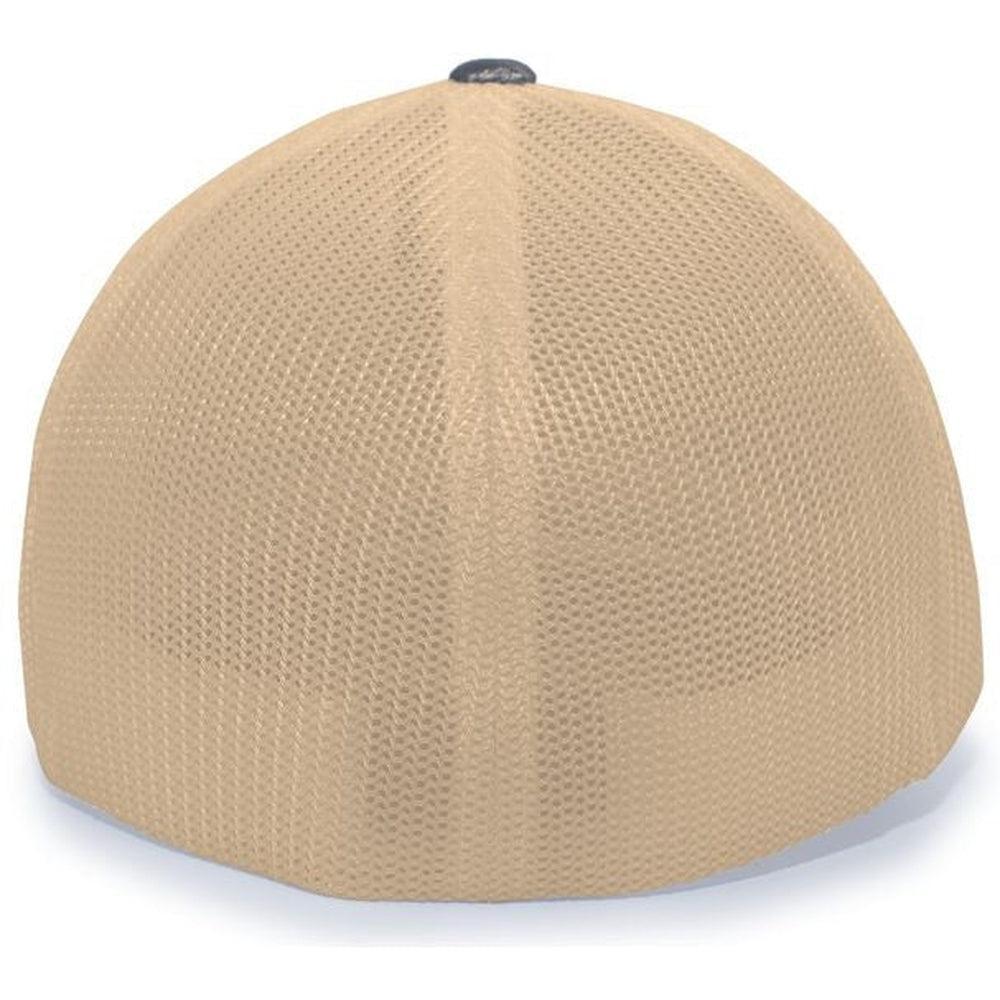 no-logo Pacific Headwear Camo Trucker Flexfit Cap-Caps-Pacific Headwear-Thread Logic