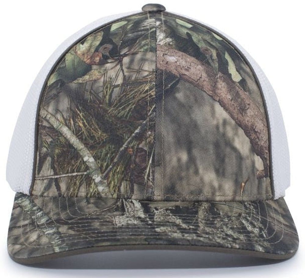 Pacific Headwear Camo Trucker Flexfit Cap
