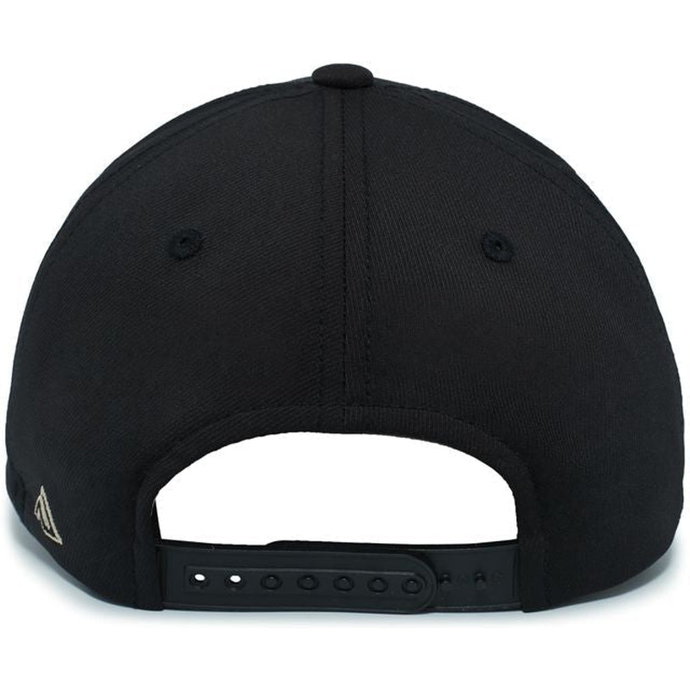 no-logo Pacific Headwear Coolcore Sideline Snapback Cap-Caps-Pacific Headwear-Thread Logic