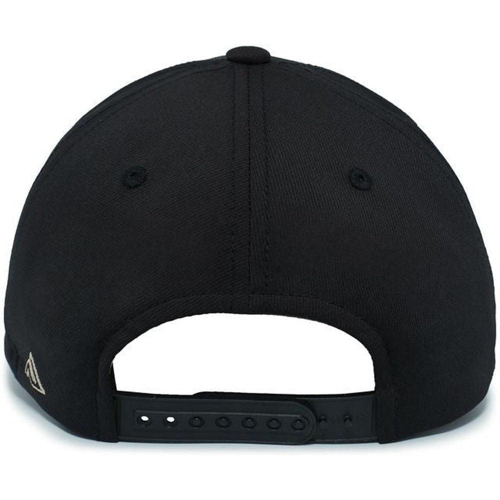 no-logo Pacific Headwear Coolcore Sideline Snapback Cap-Caps-Pacific Headwear-Thread Logic