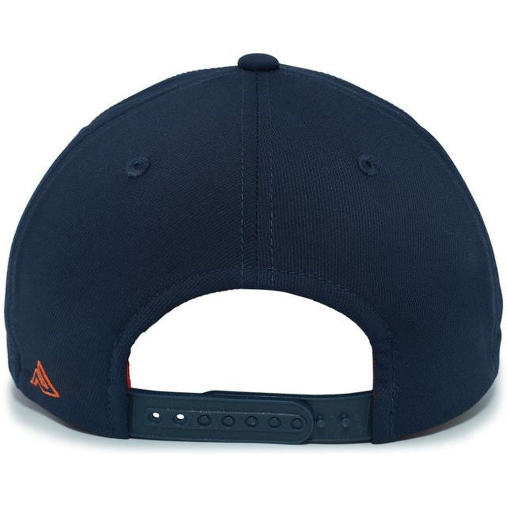 no-logo Pacific Headwear Coolcore Sideline Snapback Cap-Caps-Pacific Headwear-Thread Logic