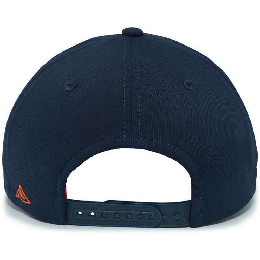 no-logo Pacific Headwear Coolcore Sideline Snapback Cap-Caps-Pacific Headwear-Thread Logic