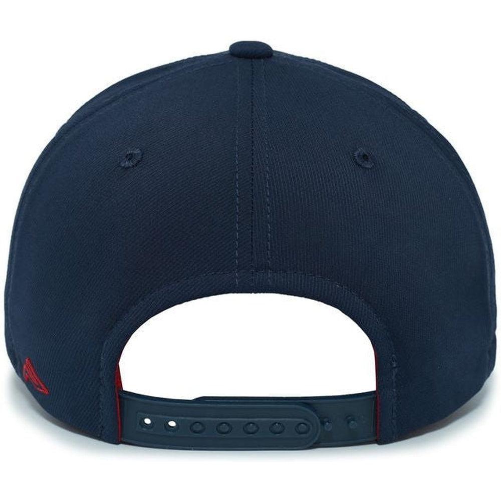 no-logo Pacific Headwear Coolcore Sideline Snapback Cap-Caps-Pacific Headwear-Thread Logic