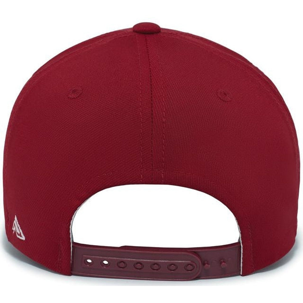 no-logo Pacific Headwear Coolcore Sideline Snapback Cap-Caps-Pacific Headwear-Thread Logic
