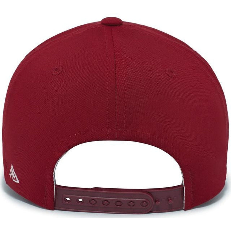 no-logo Pacific Headwear Coolcore Sideline Snapback Cap-Caps-Pacific Headwear-Thread Logic 