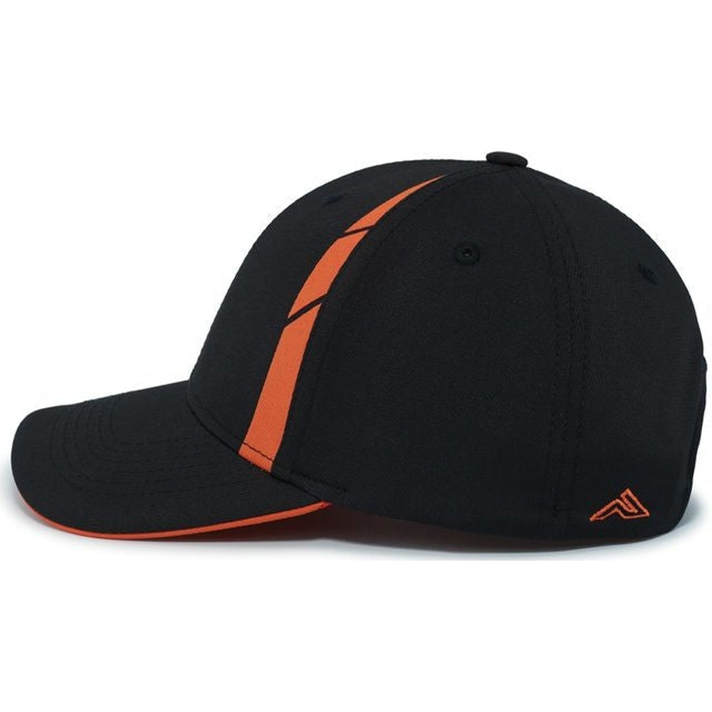 no-logo Pacific Headwear Coolcore Sideline Snapback Cap-Caps-Pacific Headwear-Thread Logic