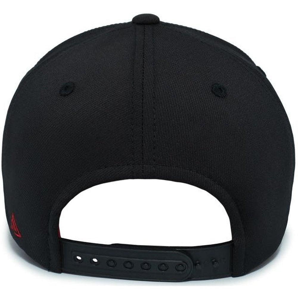 no-logo Pacific Headwear Coolcore Sideline Snapback Cap-Caps-Pacific Headwear-Thread Logic